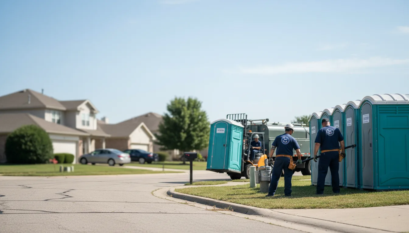 Porta Potty Rental in Raymond, KS near me